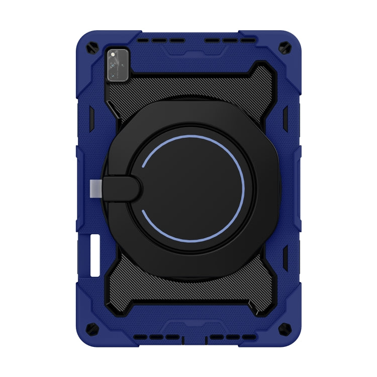 For Huawei MatePad Pro 12.6 2021 Armor Contrast Color Silicone + PC Tablet Case(Navy Blue) - Huawei by PMC TechLife | Online Shopping South Africa | PMC TechLife | Buy Now Pay Later Mobicred