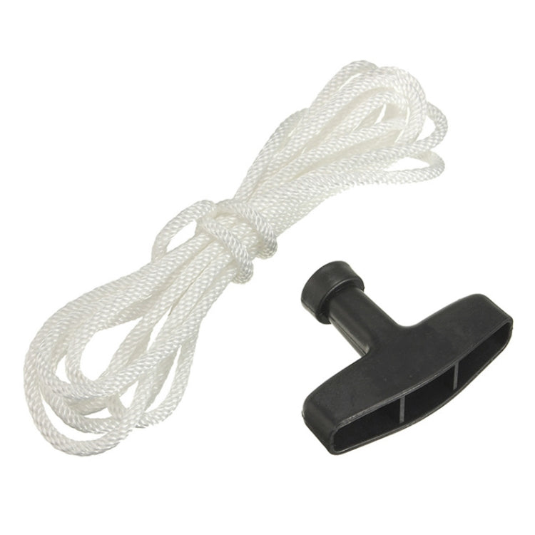 Lawn Mower Chainsaw Trimmer Universal Recoil Pull Start Handle with Rope Cord, Rope Length:4m - Lawn Mower, Saws & Accessories by PMC TechLife | Online Shopping South Africa | PMC TechLife | Buy Now Pay Later Mobicred