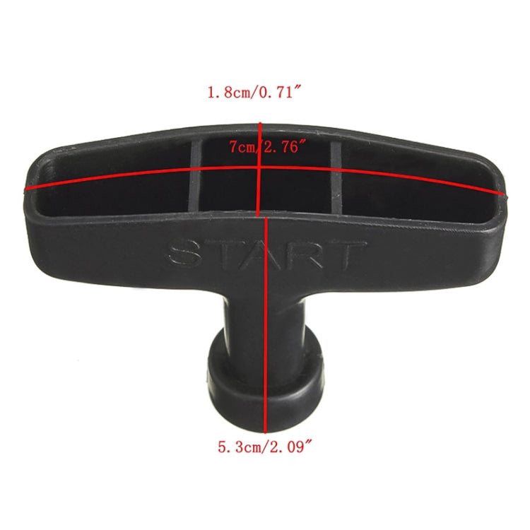 Lawn Mower Chainsaw Trimmer Universal Recoil Pull Start Handle with Rope Cord, Rope Length:4m - Lawn Mower, Saws & Accessories by PMC TechLife | Online Shopping South Africa | PMC TechLife | Buy Now Pay Later Mobicred