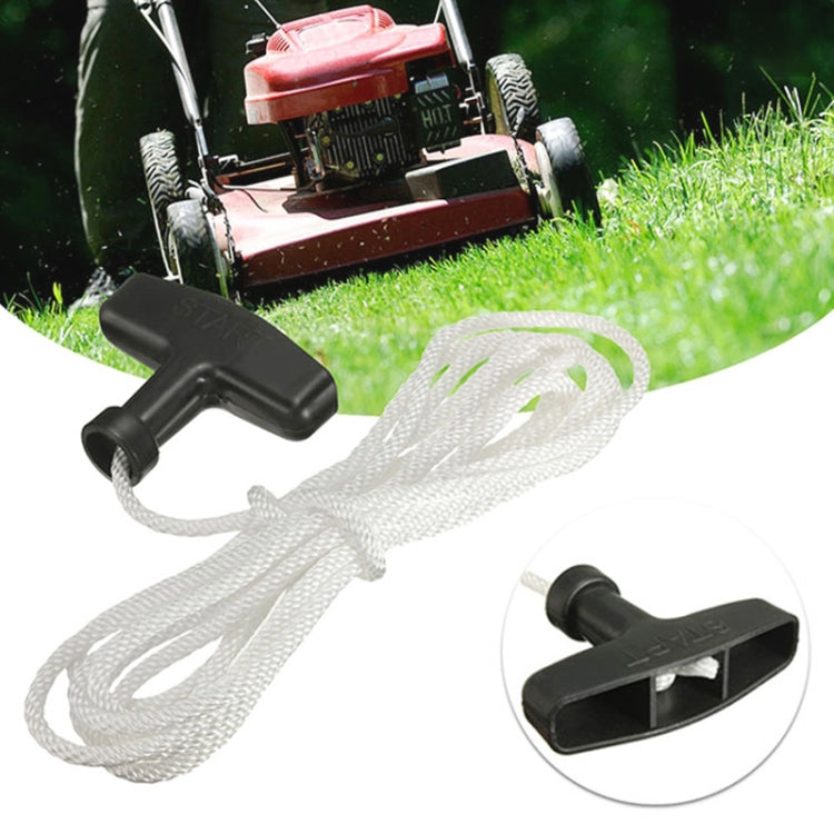 Lawn Mower Chainsaw Trimmer Universal Recoil Pull Start Handle with Rope Cord, Rope Length:5.5m - Lawn Mower, Saws & Accessories by PMC TechLife | Online Shopping South Africa | PMC TechLife | Buy Now Pay Later Mobicred