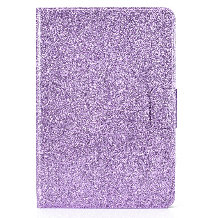 For Amazon Kindle Fire 7 2022 Varnish Glitter Powder Smart Leather Tablet Case(Purple) - Amazon by PMC TechLife | Online Shopping South Africa | PMC TechLife | Buy Now Pay Later Mobicred