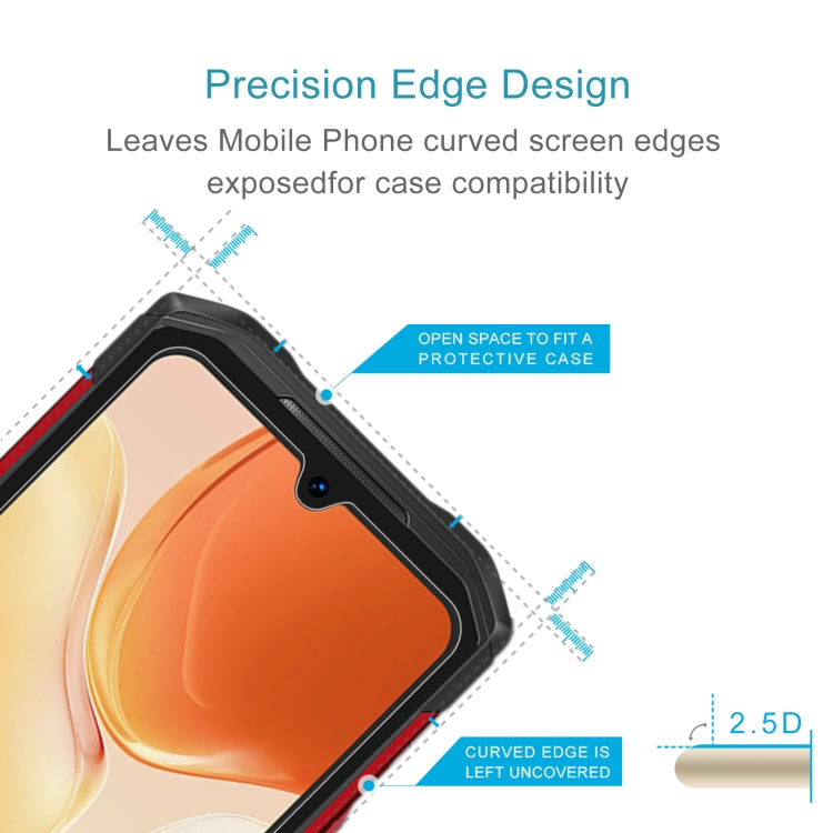 50 PCS 0.26mm 9H 2.5D Tempered Glass Film For DOOGEE S89 - For Doogee by PMC TechLife | Online Shopping South Africa | PMC TechLife | Buy Now Pay Later Mobicred