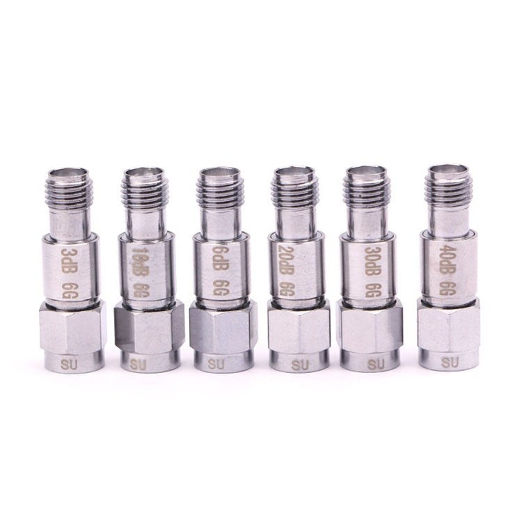 25dBi SMA Attenuator DC-6GHz SMA Coaxial Fixed Connectors - Connectors by PMC TechLife | Online Shopping South Africa | PMC TechLife | Buy Now Pay Later Mobicred