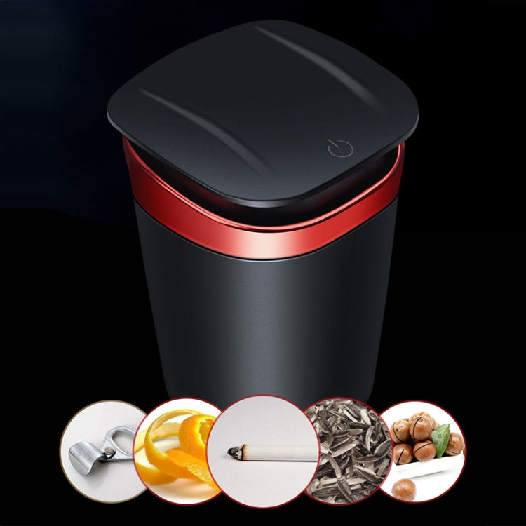 Car Portable Metal Ashtray Built-in LED(Red) - Ashtrays by PMC Jewellery | Online Shopping South Africa | PMC Jewellery | Buy Now Pay Later Mobicred