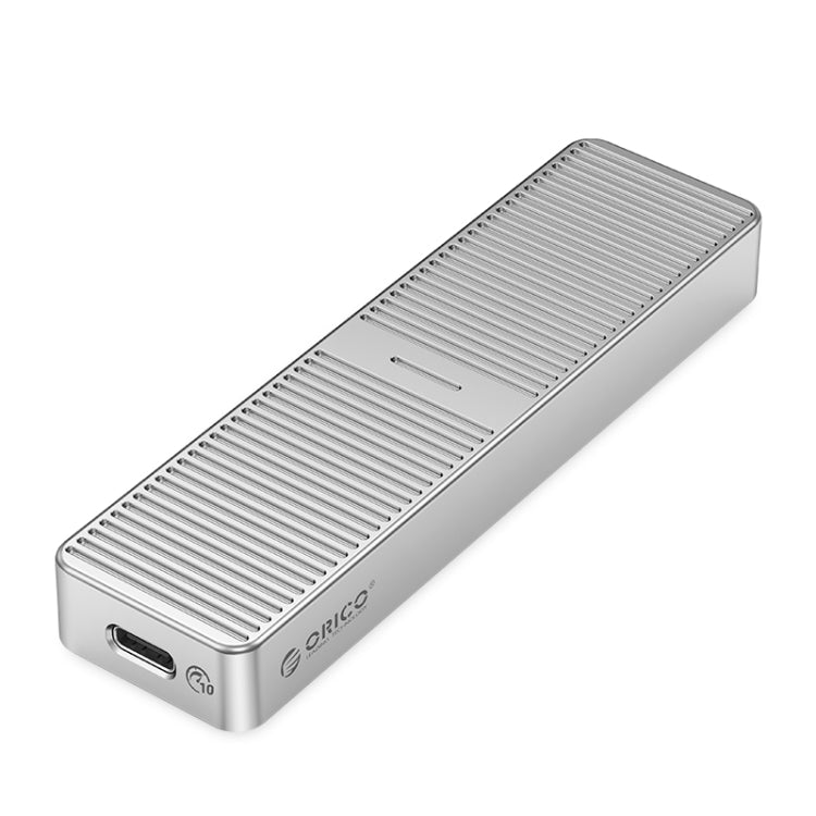 ORICO FV25C3-G2-SV 10Gbps USB3.2 Gen2 Type-C M.2 NVMe/NGFF(SATA) Dual Protocol SSD Enclosure(Silver) - free shipping - PMC Jewellery - Order now!