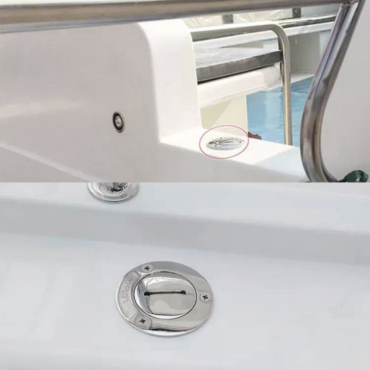 1-1/2 inch Stainless Steel Yacht Universal Fuel Filler - Marine Accessories & Parts by PMC TechLife | Online Shopping South Africa | PMC TechLife