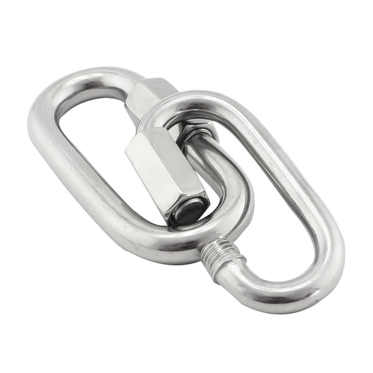 3 PCS 6mm 304 Stainless Steel Quick Connect Ring Runway Buckle - Hooks by PMC TechLife | Online Shopping South Africa | PMC TechLife | Buy Now Pay Later Mobicred