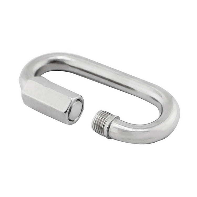 3 PCS 6mm 304 Stainless Steel Quick Connect Ring Runway Buckle - Hooks by PMC TechLife | Online Shopping South Africa | PMC TechLife | Buy Now Pay Later Mobicred