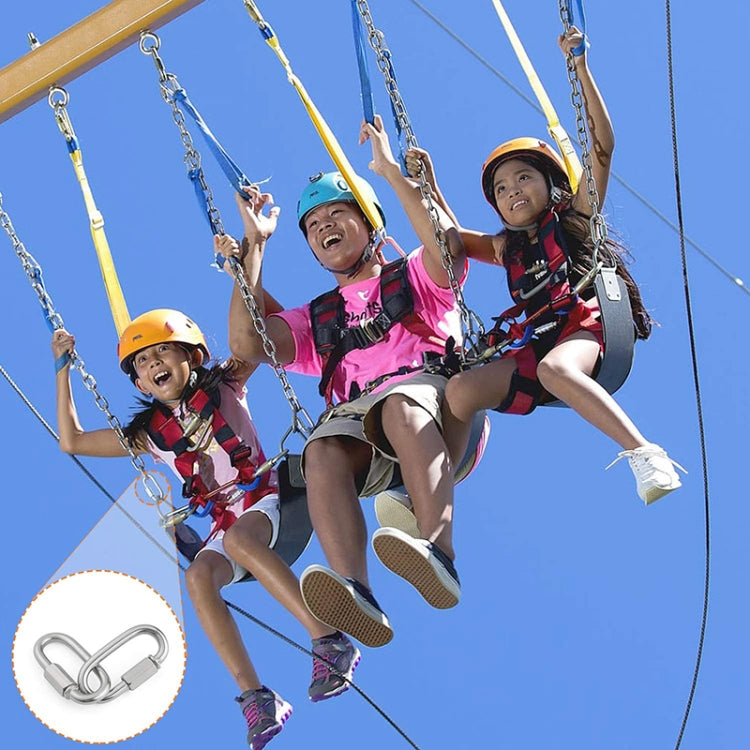 9mm 304 Stainless Steel Quick Connect Ring Runway Buckle - Hooks by PMC TechLife | Online Shopping South Africa | PMC TechLife | Buy Now Pay Later Mobicred