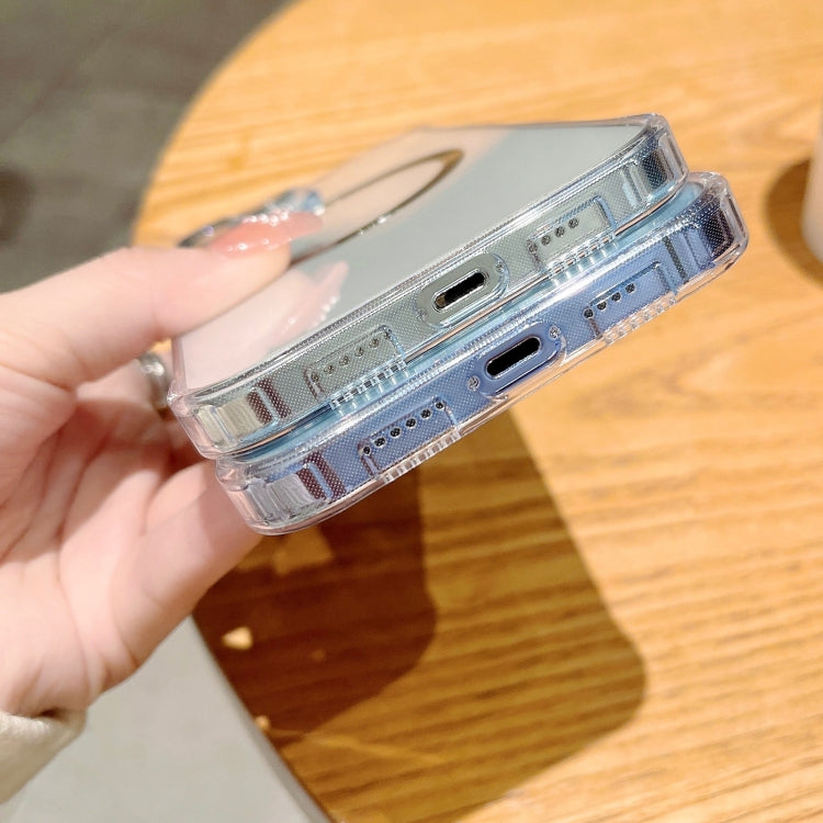 For iPhone 14 Plus Frameless Glass CD MagSafe Case (Dark Green) - free shipping - PMC Jewellery - Order now!