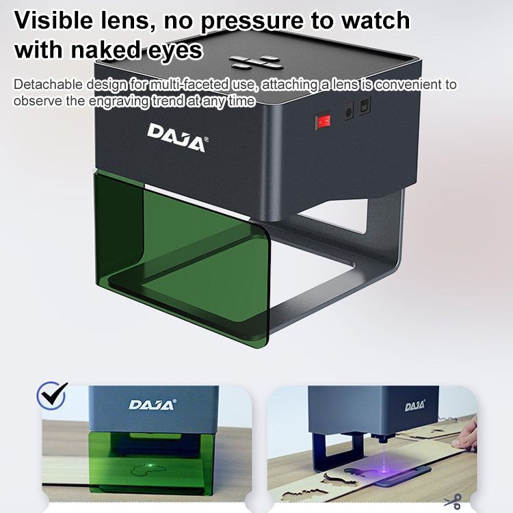DAJA DJ6 Mini Laser CNC DIY Engraving Machine(US Plug) - free shipping - PMC Jewellery - Order now!