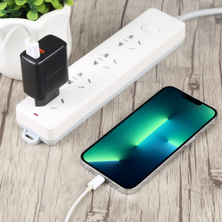 LZ-1130 PD 20W Type-C+QC 3.0 USB Fast Charger, Plug Type:EU Plug(Black) - free shipping - PMC Jewellery - Order now!