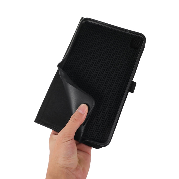 For Nokia T10 Fabric PU + TPU Flip Tablet Leather Case(Black) - Nokia by PMC TechLife | Online Shopping South Africa | PMC TechLife