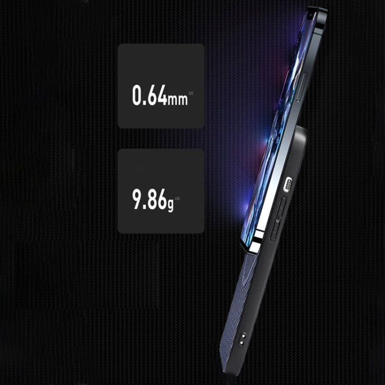 For iPhone 11 MagSafe Magnetic Carbon Fiber Texture Phone Case (Blue) - iPhone 11 Cases by PMC TechLife | Online Shopping South Africa | PMC TechLife