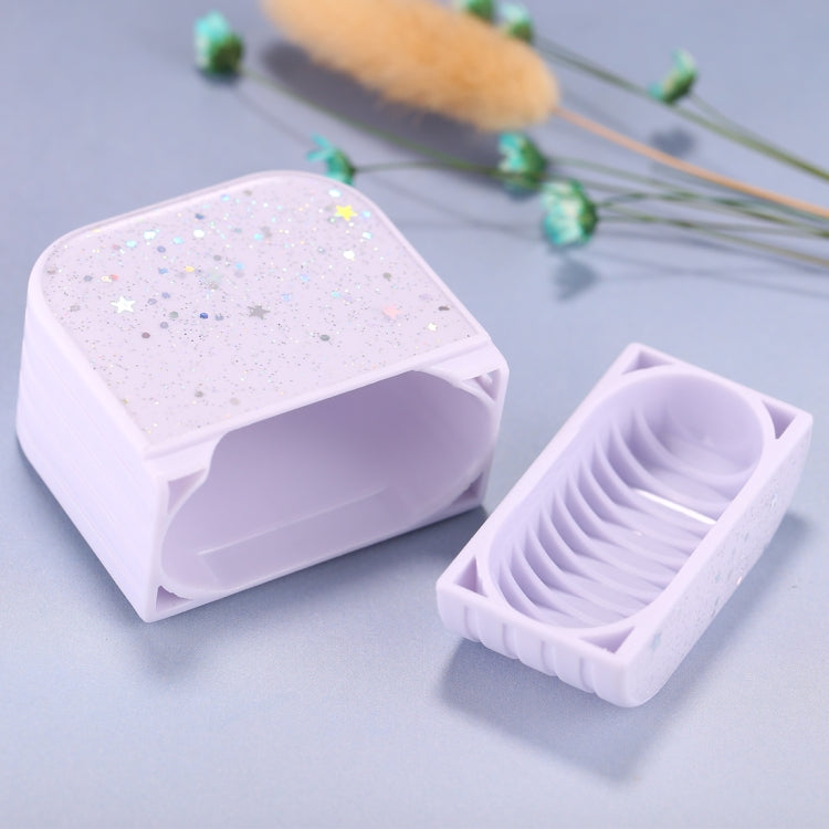 For AirPods 1 / 2 Beautiful Ladies Flowers Pattern Wireless Earphone Protective Case(Purple) - For AirPods 1/2 by PMC TechLife | Online Shopping South Africa | PMC TechLife