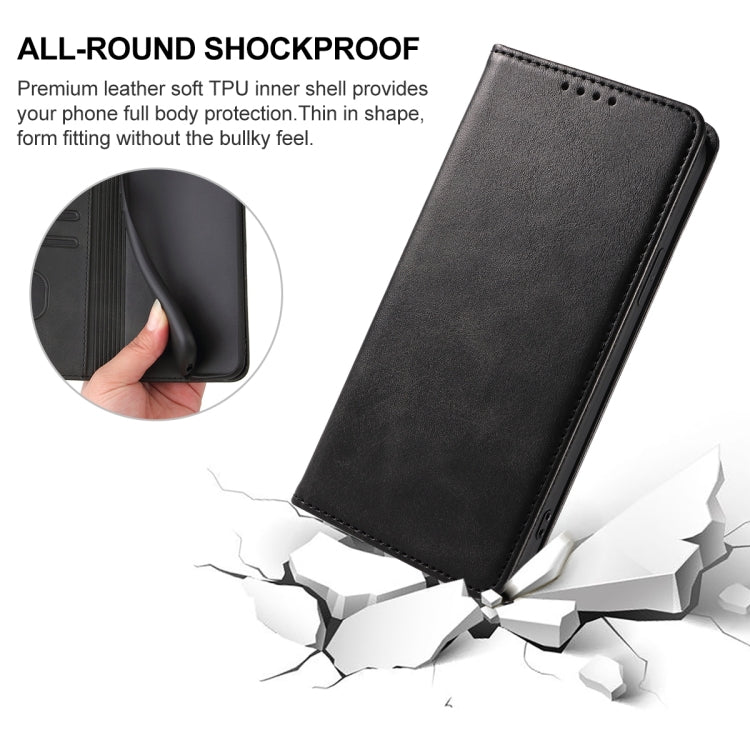 For Xiaomi 12S Pro Magnetic Closure Leather Phone Case(Black) - Xiaomi Cases by PMC TechLife | Online Shopping South Africa | PMC TechLife