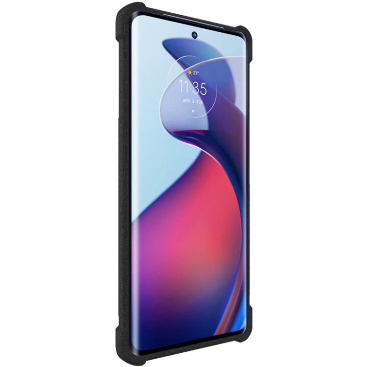 For Motorola Moto S30 Pro 5G / Edge 30 Fusion imak All-inclusive Shockproof Airbag TPU Phone Case(Matte Black) - Motorola Cases by imak | Online Shopping South Africa | PMC TechLife | Buy Now Pay Later Mobicred
