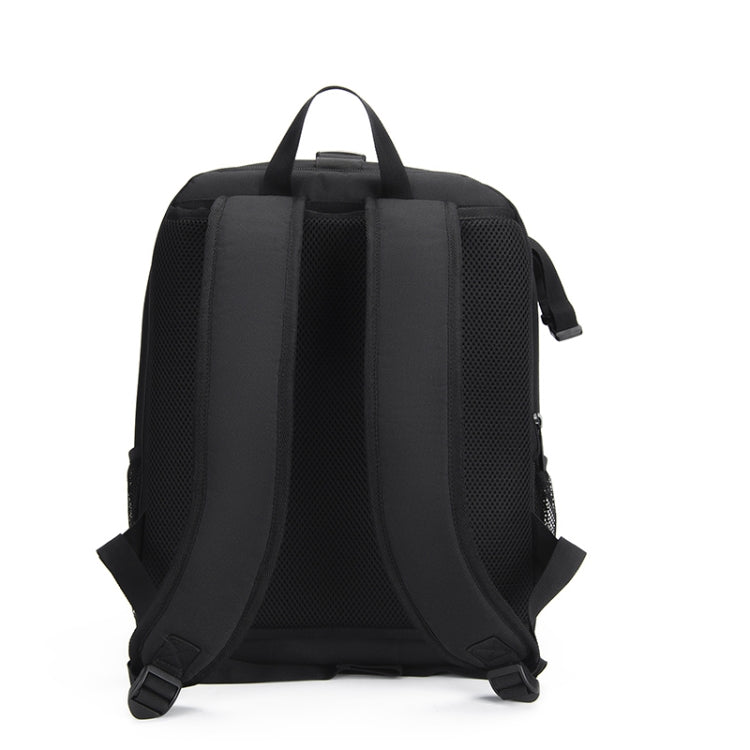 CADeN D6 V Camera Backpack Shoulders Drawbar Nylon Camera Bag, Size:32 x 18 x 43cm(Black) - free shipping - PMC TechLife - Order now!