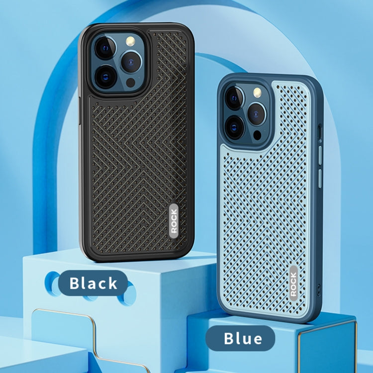 For iPhone 14 Plus ROCK Graphene Heat Dissipation Phone Case (Black) - iPhone 14 Plus Cases by ROCK | Online Shopping South Africa | PMC TechLife | Buy Now Pay Later Mobicred