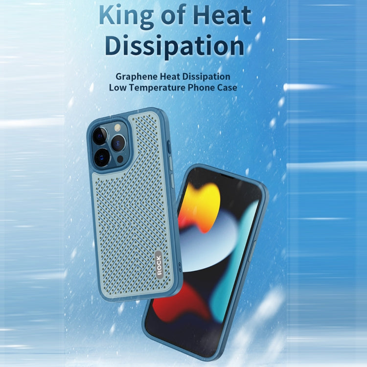 For iPhone 14 Plus ROCK Graphene Heat Dissipation Phone Case (Black) - iPhone 14 Plus Cases by ROCK | Online Shopping South Africa | PMC TechLife | Buy Now Pay Later Mobicred