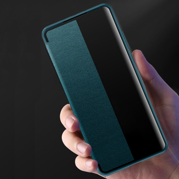 For Huawei Mate 50 Leather + TPU Frame Shockproof Phone Case(Orange) - free shipping - PMC TechLife - Order now!