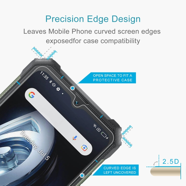 10 PCS For Blackview BV7100 0.26mm 9H 2.5D Tempered Glass Film - For Blackview by PMC TechLife | Online Shopping South Africa | PMC TechLife
