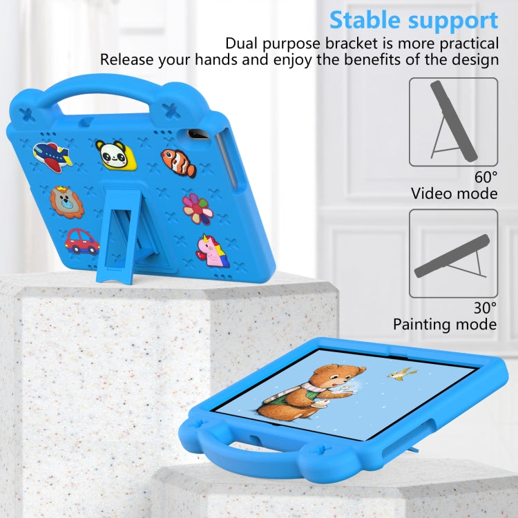 For Huawei MediaPad T5 10.1 Handle Kickstand Children EVA Shockproof Tablet Case(Sky Blue) - Huawei by PMC TechLife | Online Shopping South Africa | PMC TechLife | Buy Now Pay Later Mobicred