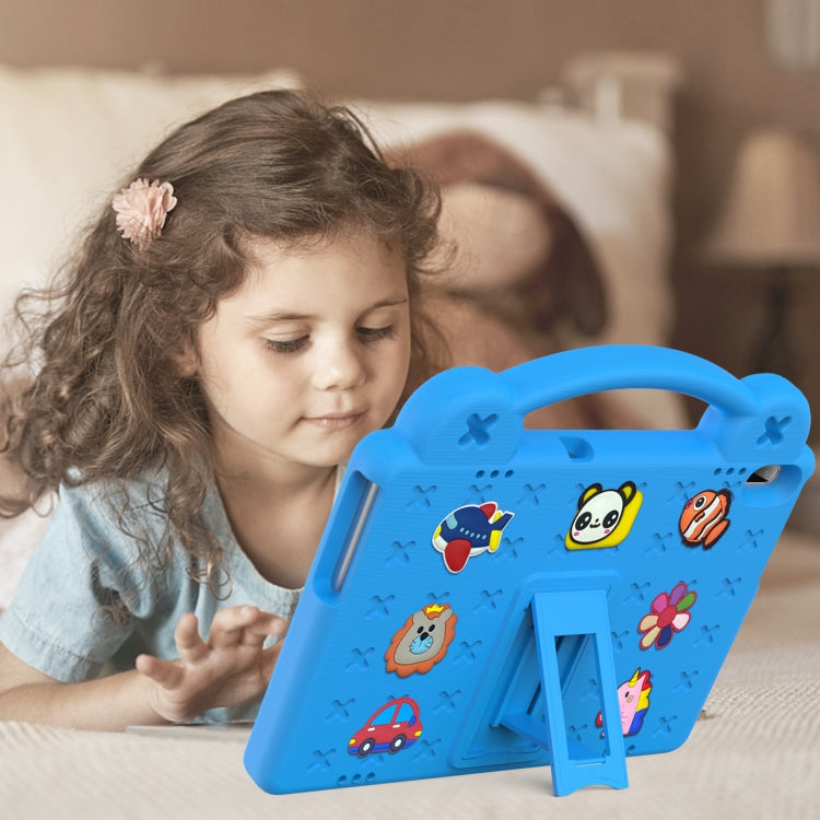 For Huawei MediaPad T5 10.1 Handle Kickstand Children EVA Shockproof Tablet Case(Sky Blue) - Huawei by PMC TechLife | Online Shopping South Africa | PMC TechLife | Buy Now Pay Later Mobicred