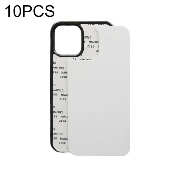 For iPhone 14 Pro Max 10 PCS 2D Blank Sublimation Phone Case(Black) - free shipping - PMC TechLife - Order now!