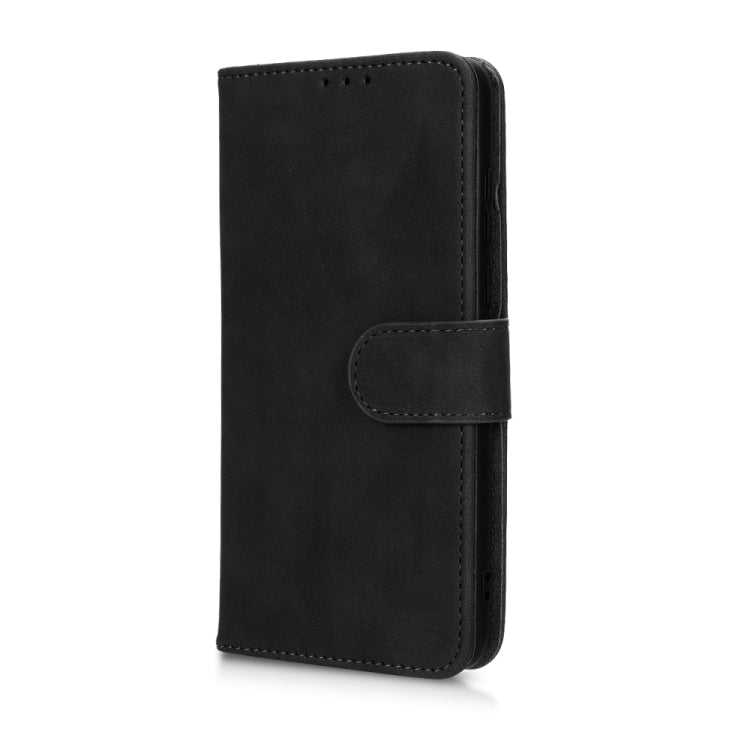 For Motorola Edge 30 Lite / Edge 30 Neo Skin Feel Magnetic Flip Leather Phone Case(Black) - Motorola Cases by PMC TechLife | Online Shopping South Africa | PMC TechLife | Buy Now Pay Later Mobicred