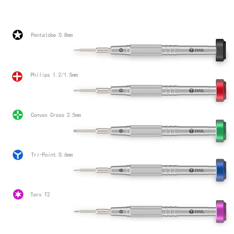 2UUL Corss 1.2/1.5 Colorful Flyshaft Screwdriver - Screwdriver by 2UUL | Online Shopping South Africa | PMC TechLife | Buy Now Pay Later Mobicred