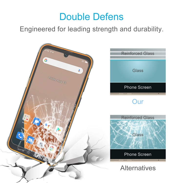For Blackview BV5200 50 PCS 0.26mm 9H 2.5D Tempered Glass Film - For Blackview by PMC TechLife | Online Shopping South Africa | PMC TechLife