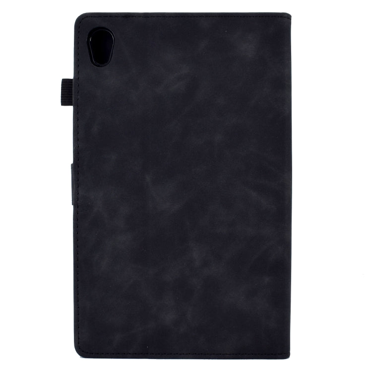 For Lenovo Tab M10 HD Gen 2 Embossed Smile Flip Tablet Leather Case(Black) - Lenovo by PMC TechLife | Online Shopping South Africa | PMC TechLife | Buy Now Pay Later Mobicred
