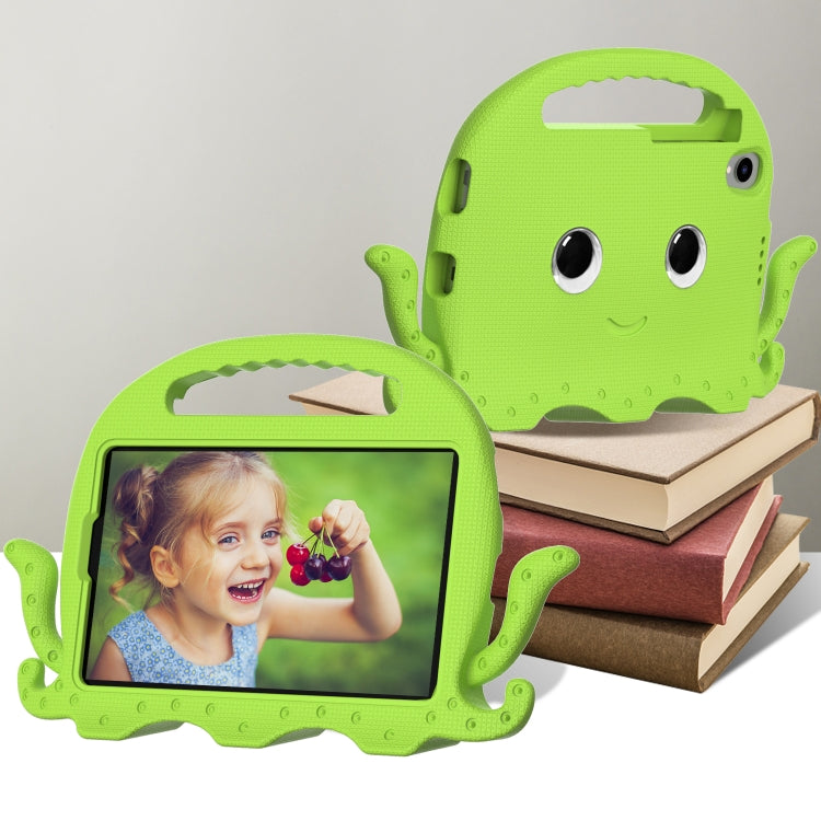 For Lenovo  Tab M8 TB 8505F / 8705N Octopus Style EVA + PC Tablet Case with Strap(Grass Green) - Lenovo by PMC TechLife | Online Shopping South Africa | PMC TechLife | Buy Now Pay Later Mobicred