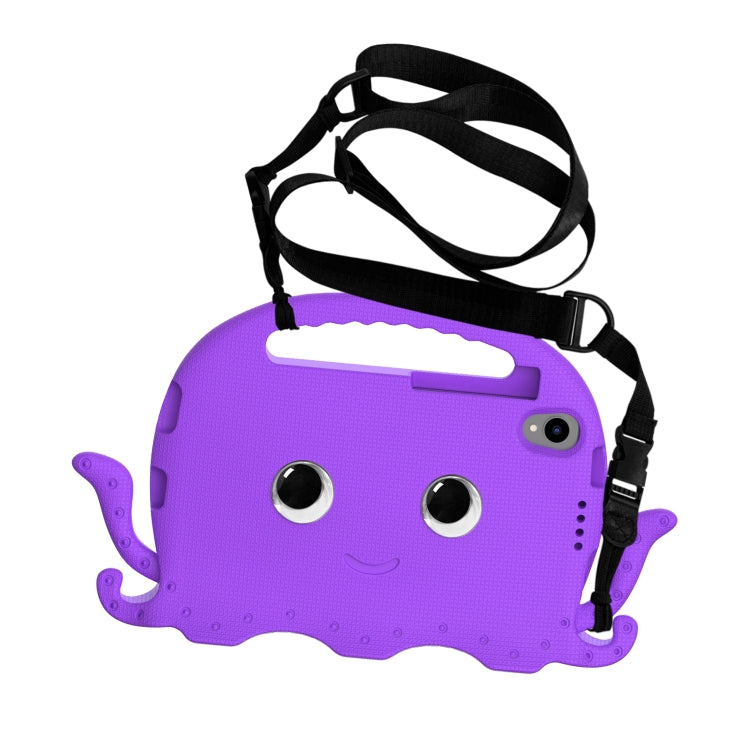 For Lenovo  Tab M8 TB 8505F / 8705N Octopus Style EVA + PC Tablet Case with Strap(Purple) - Lenovo by PMC TechLife | Online Shopping South Africa | PMC TechLife | Buy Now Pay Later Mobicred