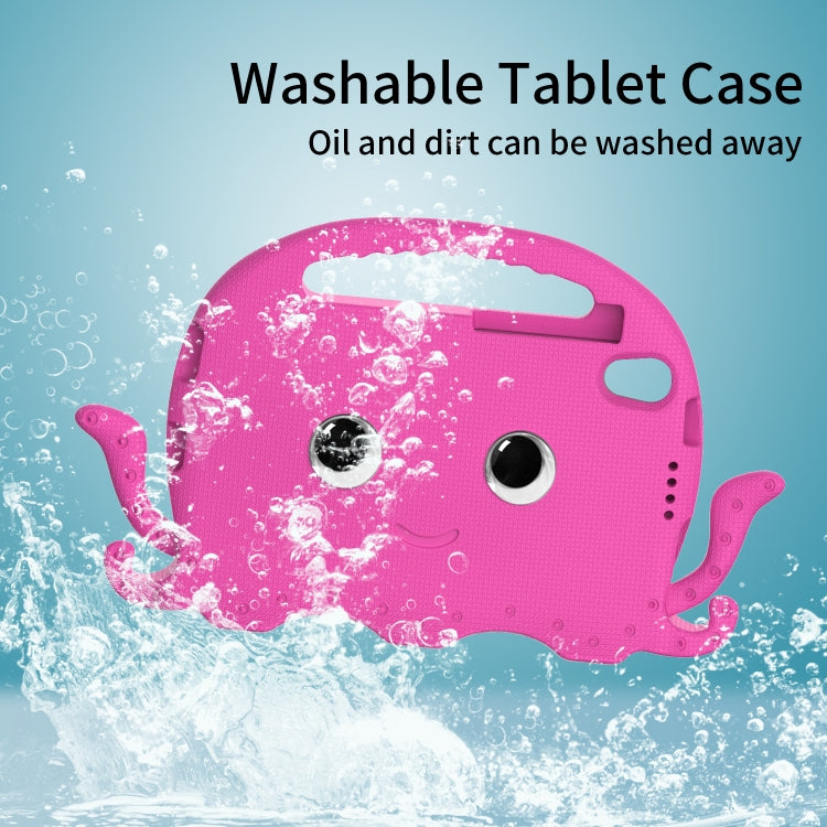 For Lenovo  Tab M8 TB 8505F / 8705N Octopus Style EVA + PC Tablet Case with Strap(Rose Red) - Lenovo by PMC TechLife | Online Shopping South Africa | PMC TechLife | Buy Now Pay Later Mobicred
