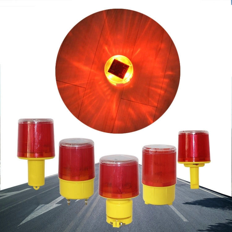 Night Solar Safety Warning Flash Light, Specification:02 Sleeve(Yellow) - Warning Lights by PMC TechLife | Online Shopping South Africa | PMC TechLife | Buy Now Pay Later Mobicred