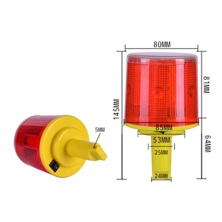 Night Solar Safety Warning Flash Light, Specification:03 Slim Sticks Tied or Inserted(Blue) - Warning Lights by PMC TechLife | Online Shopping South Africa | PMC TechLife | Buy Now Pay Later Mobicred