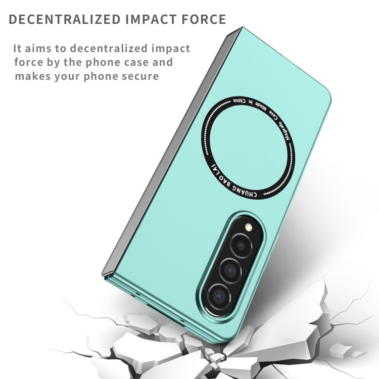 For Samsung Galaxy Z Fold4 Magsafe Magnetic Folding PC Phone Case(Light Blue) - free shipping - PMC TechLife - Order now!