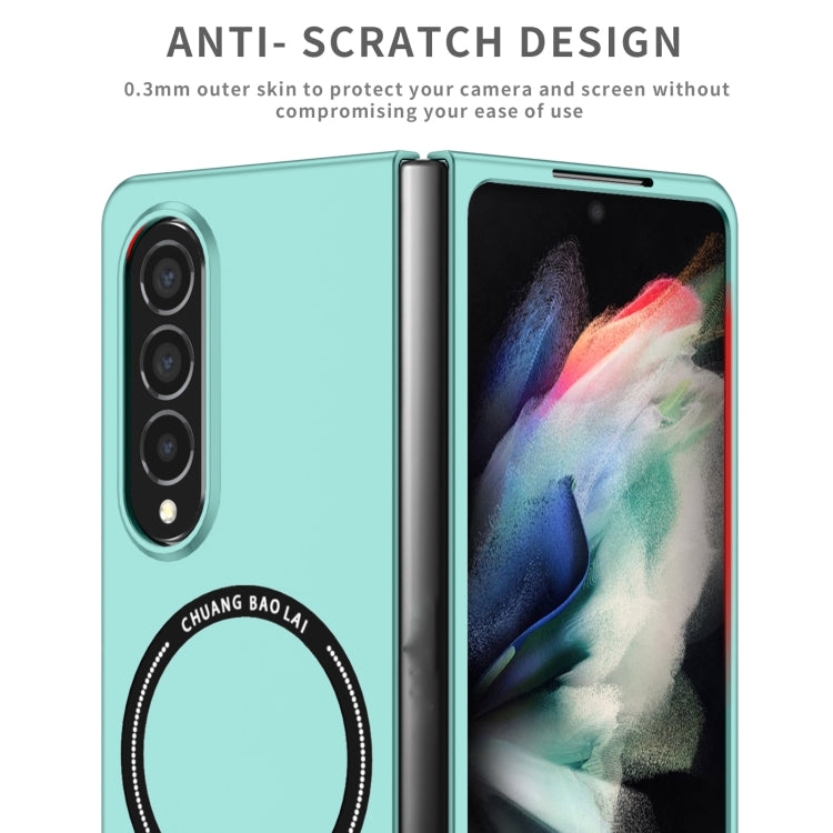 For Samsung Galaxy Z Fold4 Magsafe Magnetic Folding PC Phone Case(Light Blue) - free shipping - PMC TechLife - Order now!