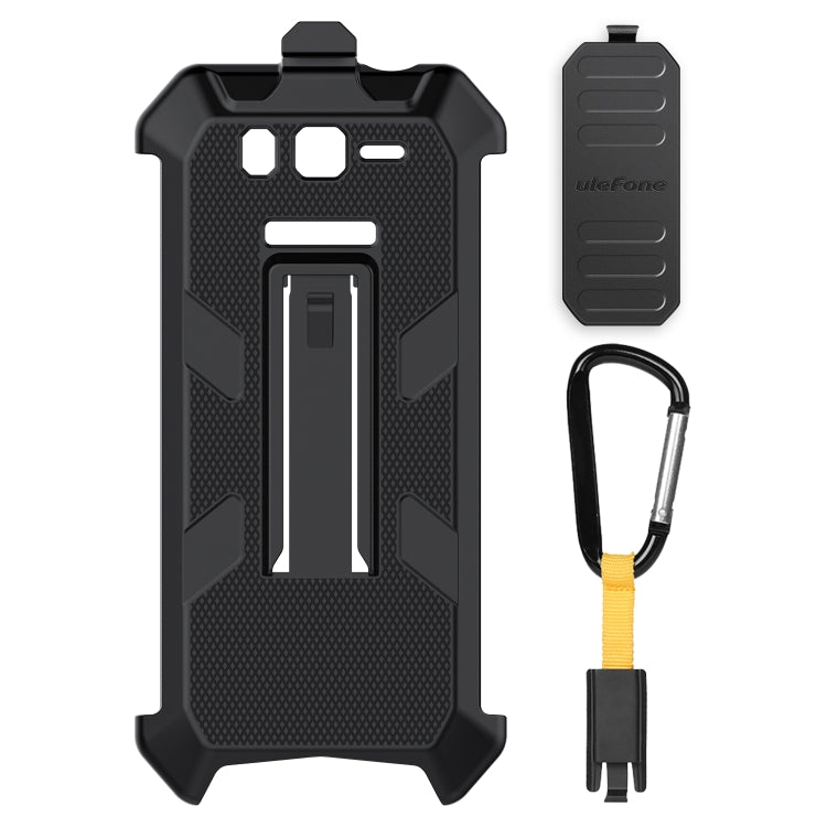 For Ulefone Armor 20WT Ulefone Back Clip Phone Case with Carabiner (Black) - free shipping - PMC Jewellery - Order now!