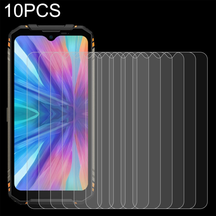 For Doogee S96GT 10pcs 0.26mm 9H 2.5D Tempered Glass Film - For Doogee by PMC TechLife | Online Shopping South Africa | PMC TechLife | Buy Now Pay Later Mobicred