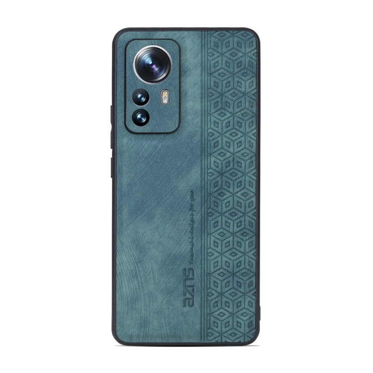 For Xiaomi 12 Pro / 12S Pro AZNS 3D Embossed Skin Feel Phone Case(Dark Green) - Xiaomi Cases by AZNS | Online Shopping South Africa | PMC TechLife