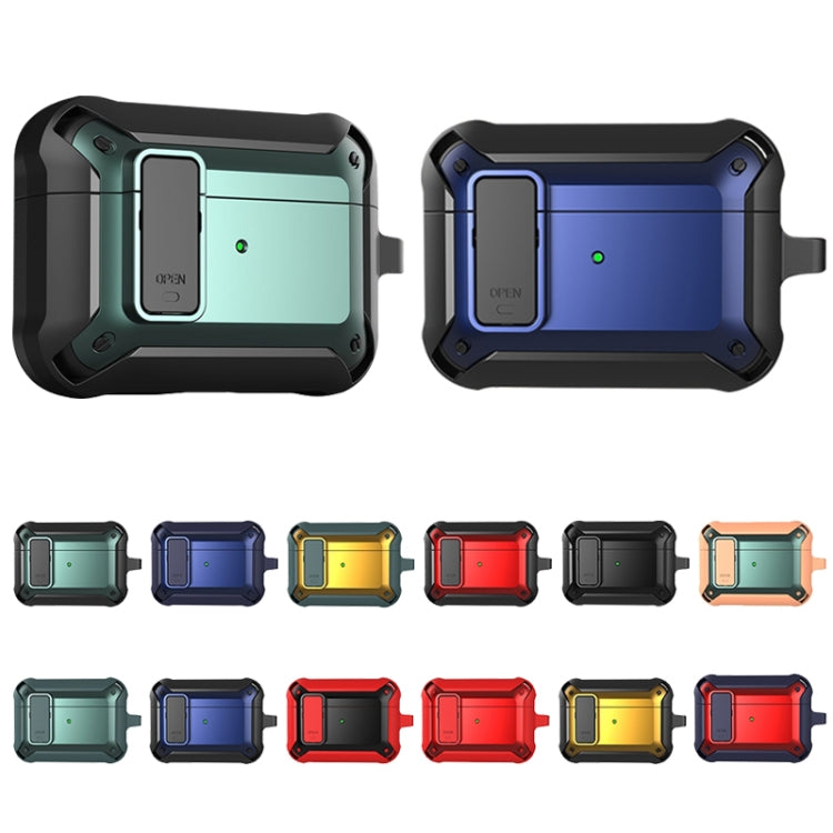 For AirPods Pro 2 Wireless Earphones Shockproof Bumblebee Silicone Protective Case(Grey Yellow) - For AirPods Pro 2 by PMC Jewellery | Online Shopping South Africa | PMC Jewellery | Buy Now Pay Later Mobicred