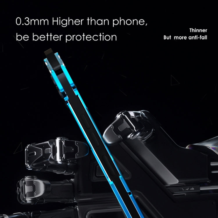 For iPhone 14 R-JUST RJ17 Shockproof Armor Metal Phone Case(Blue) - free shipping - PMC TechLife - Order now!
