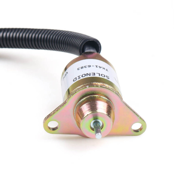 Fuel Shutdown Shut Off Solenoid Valve for Yanmar Engine TK41-6383 1503ES-12S5SUC11S - Engine Fittings by PMC TechLife | Online Shopping South Africa | PMC TechLife | Buy Now Pay Later Mobicred