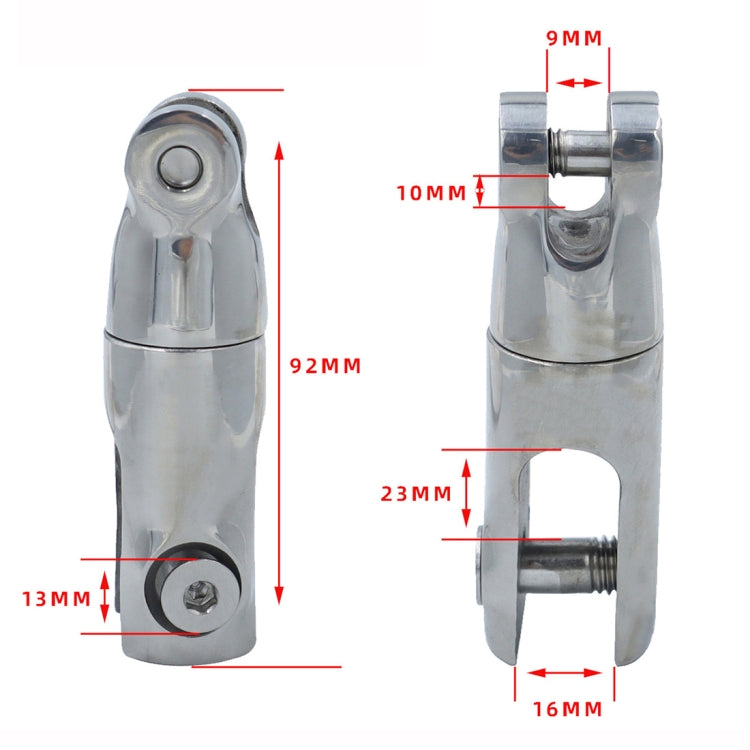 Two Stage 6-8mm 316 Stainless Steel Marine Anchor Rotary Joint - Marine Accessories & Parts by PMC TechLife | Online Shopping South Africa | PMC TechLife | Buy Now Pay Later Mobicred