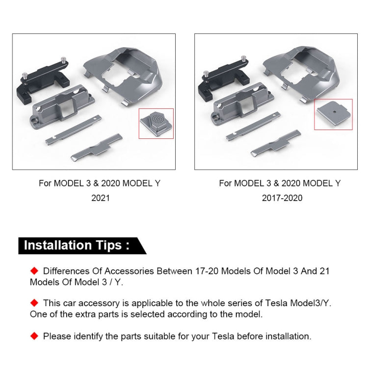 For Tesla Model 3 / Y 2017-2022 Car Monitor Rotation Mount - Car Holders by PMC TechLife | Online Shopping South Africa | PMC TechLife | Buy Now Pay Later Mobicred