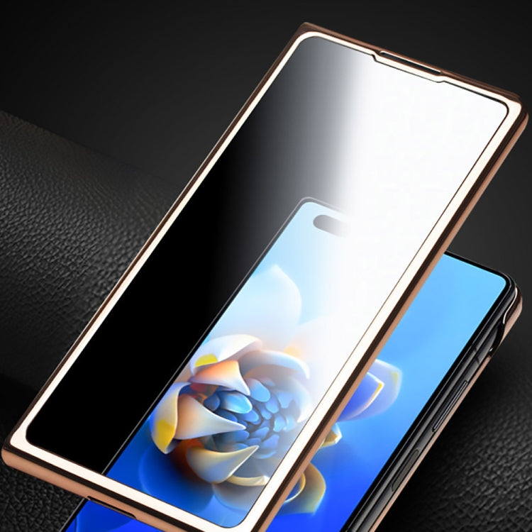 For Huawei Mate X2 QIALINO 2 in 1 Crocodile Pattern Genuine Leather + PC Phone Case(Black) - free shipping - PMC TechLife - Order now!