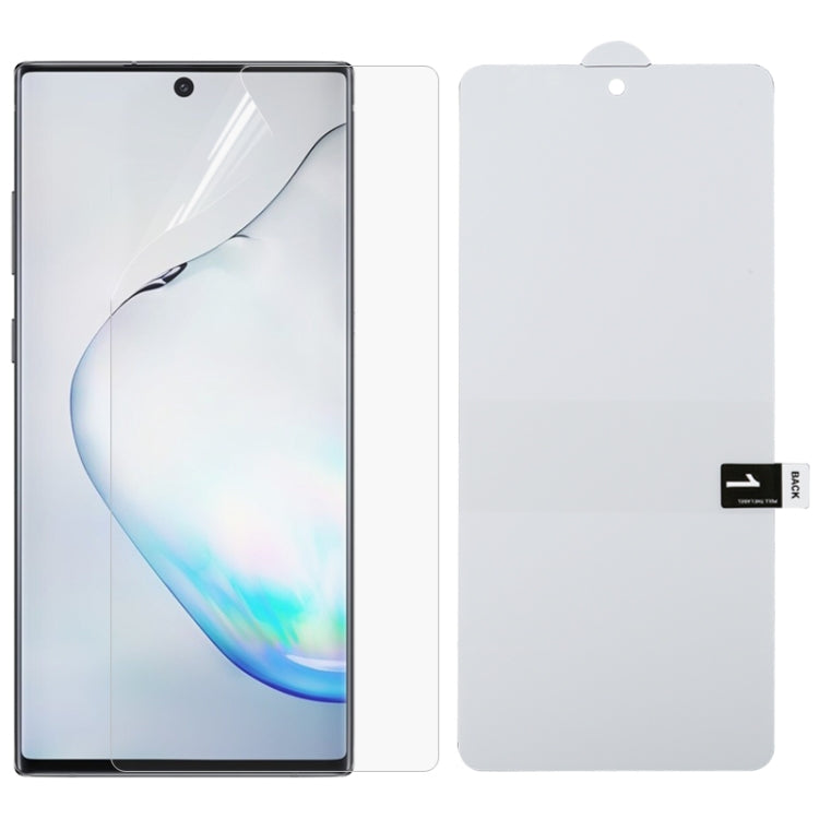 For Galaxy Note 10 Lite Full Screen Protector Explosion-proof Hydrogel Film - For Samsung by PMC TechLife | Online Shopping South Africa | PMC TechLife
